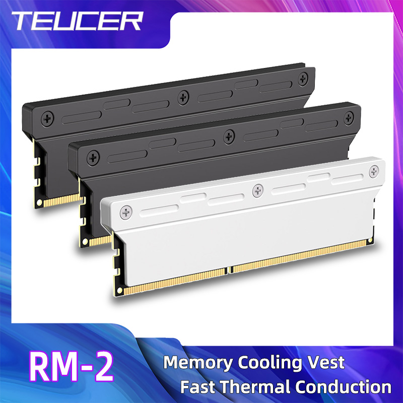 Ddr5 Ram - TEUCER Computer RAM Memory Heatsink Cooler