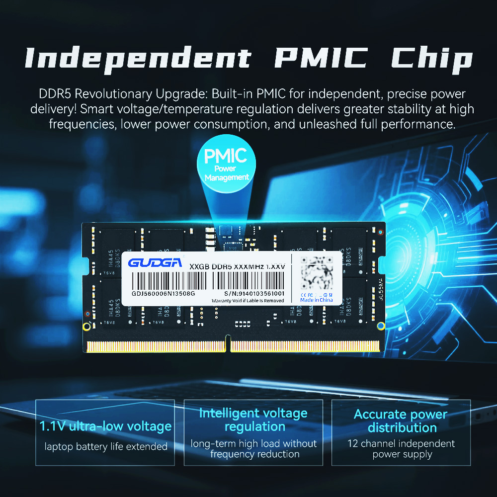 GUDGA DDR5 RAM 8GB 16GB 32GB D - đánh giá và giá Ddr5 8Gb