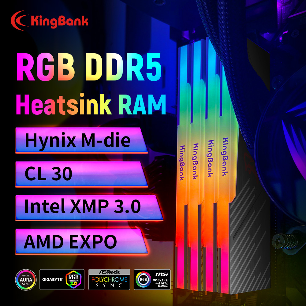 KingBank KRRB DDR5 RGB SoarBla - đánh giá và giá Ddr5 8Gb