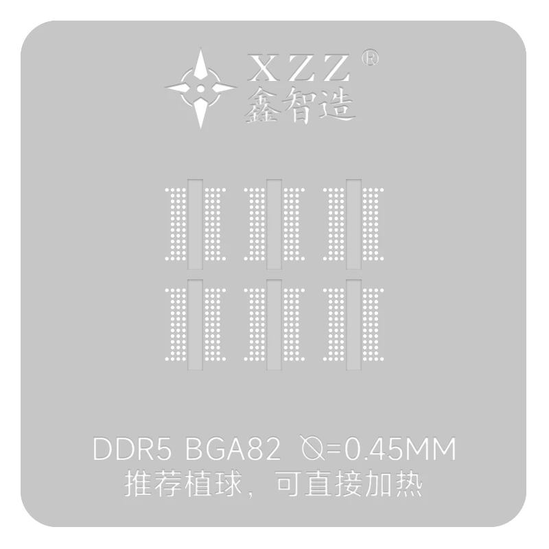 XZZ solder paste/ball stencil  - đánh giá và giá Ddr5 Kit