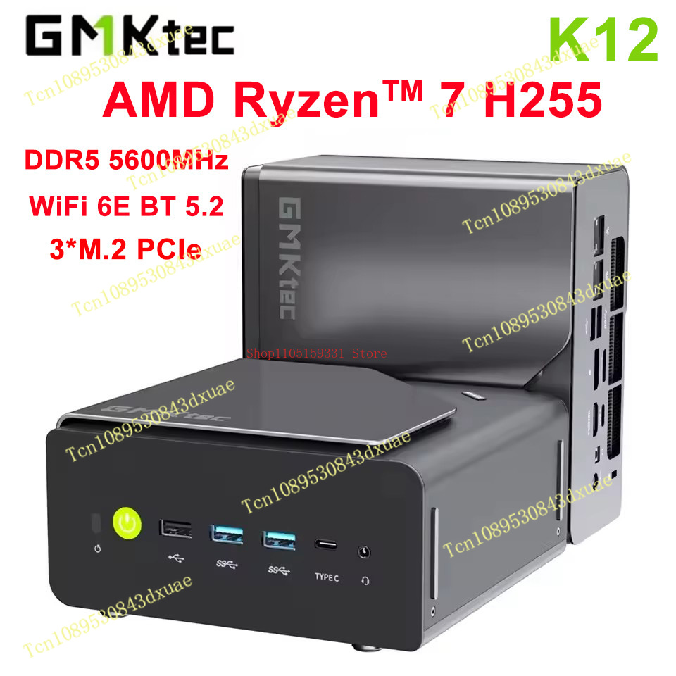 GMKtec NcuBox K12 MINI PC Ryze - đánh giá và giá Ddr5 64Gb