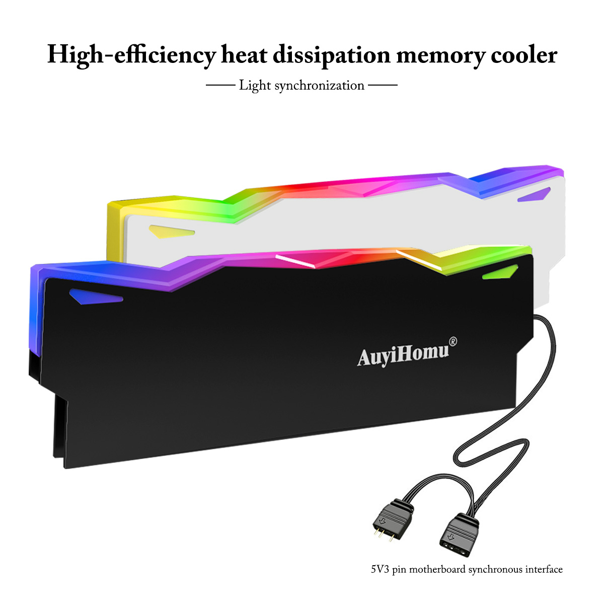 AuyiHomu RGB Heatsink, 5V 3Pin - đánh giá và giá Ddr5 Ram