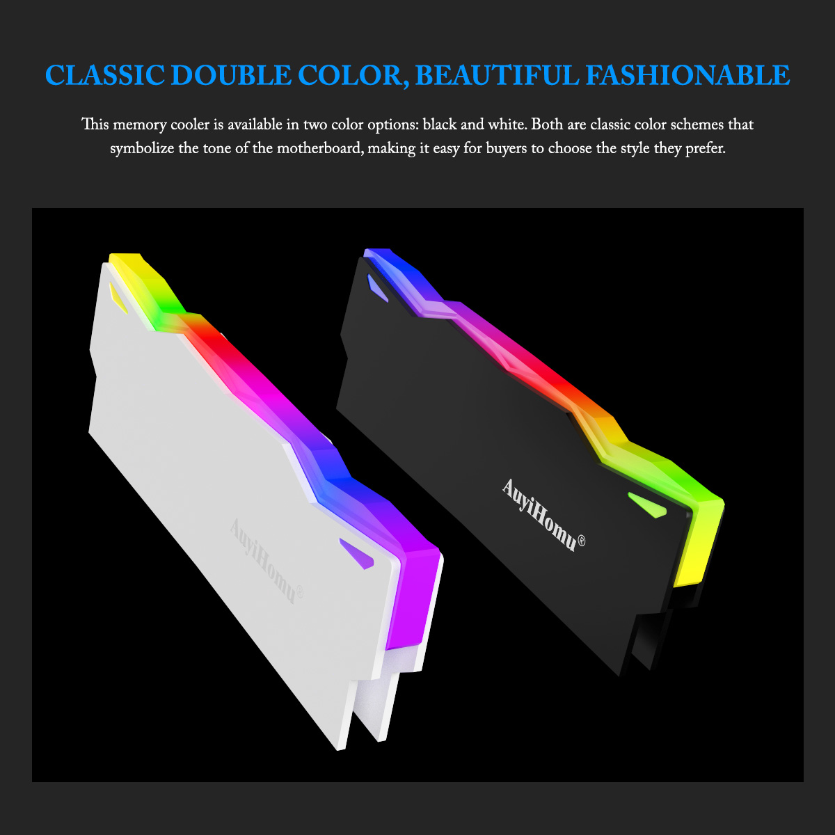 AuyiHomu RGB Heatsink, 5V 3Pin - đánh giá và giá Ddr5 Ram